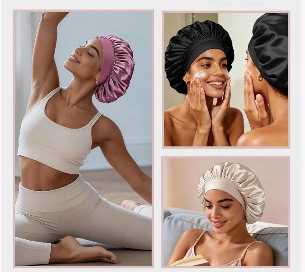 Solid Color Shower Cap