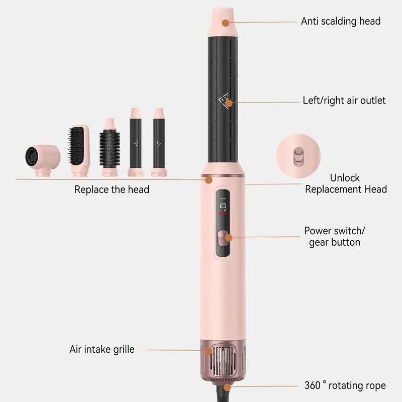 5-in-1 Multifunctional Automatic Curling Iron