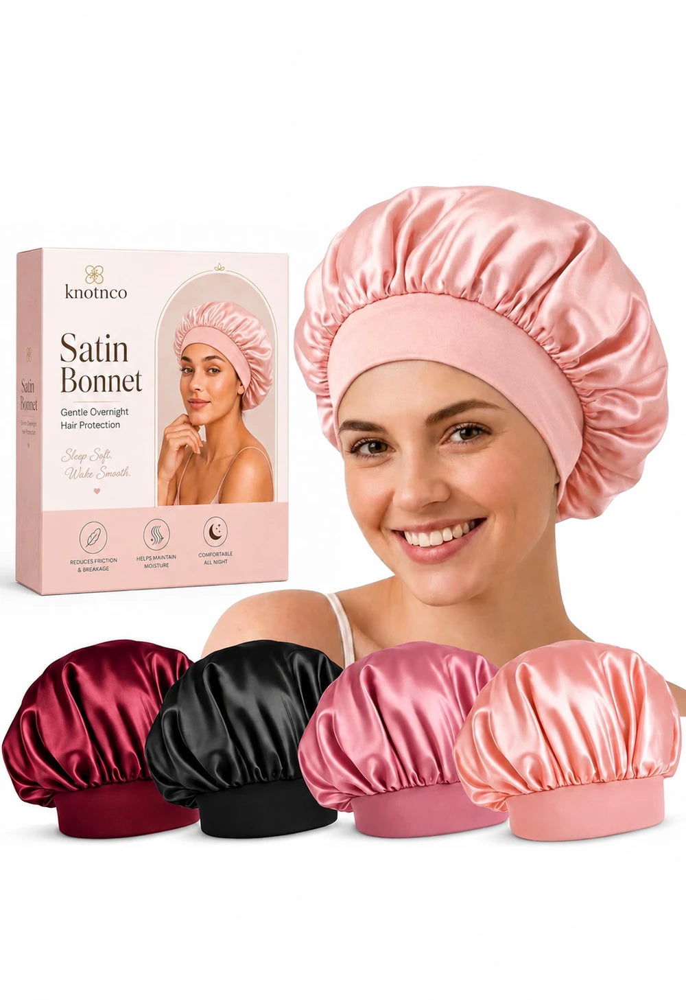 Solid Color Shower Cap