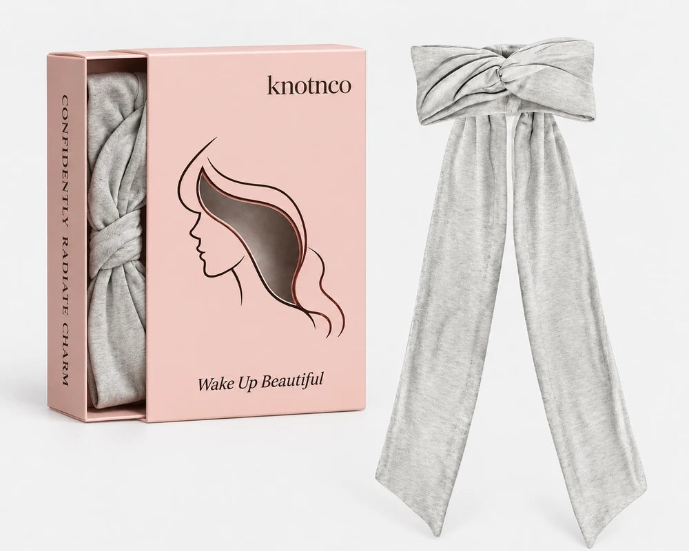 No-Heat Curling Ribbon Hairband