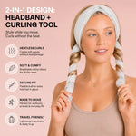 No-Heat Curling Ribbon Hairband